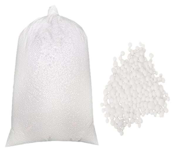 White Bean Bag Filler Refill Bag