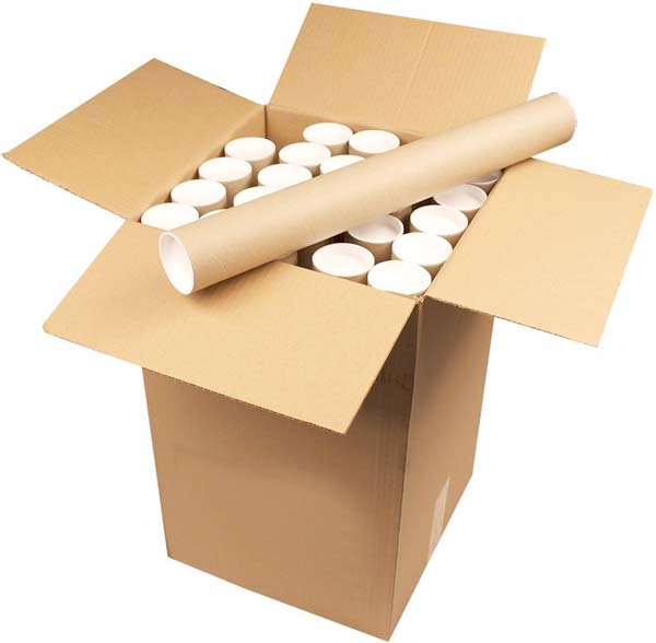 Cardboard Postal Tubes Brown 2 x 27. Our stock tubes can be used for a variety of tasks for long objects from umbrellas to large posters. Made from a high quality kraft.