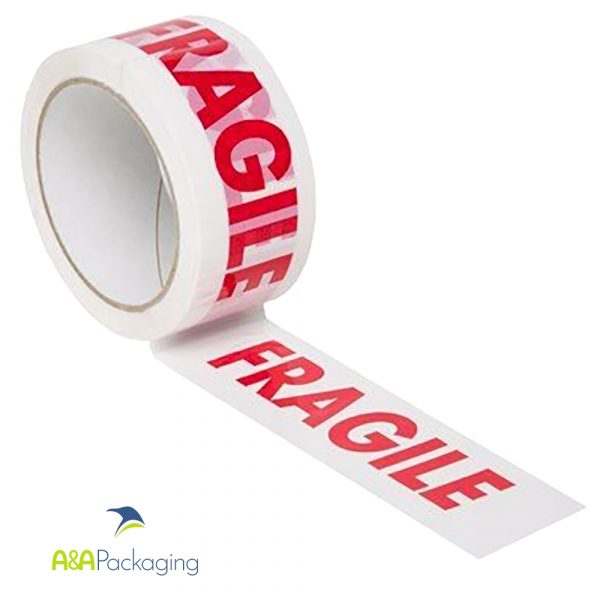 Tape Printed Fragile Vinyl 48mm x 66mtr