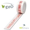 Tape Printed Handle With Care Vinyl 48mm x 66mtr