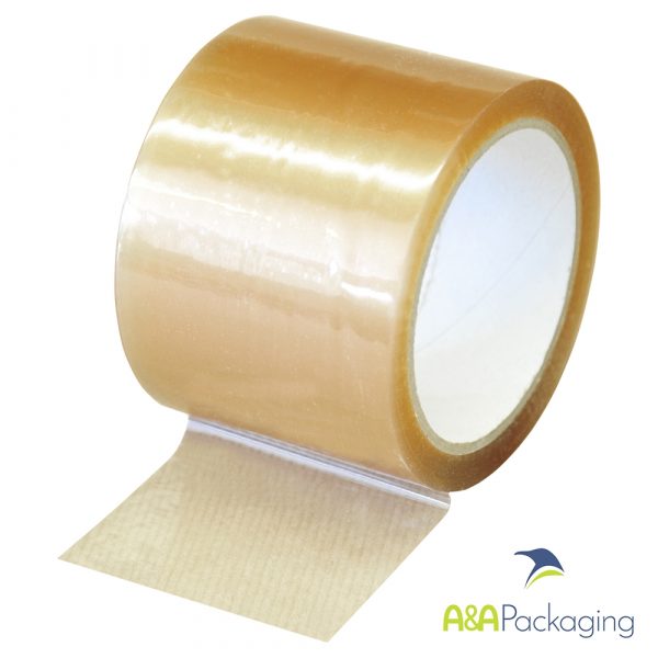 Clear PP Packing Tape 75mm x 66mtr