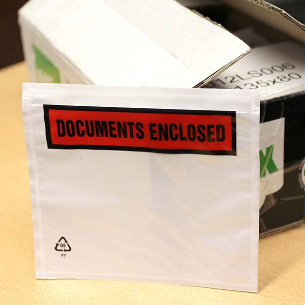 PRINTED 'DOCUMENTS ENCLOSED' Archives - A & A Packaging