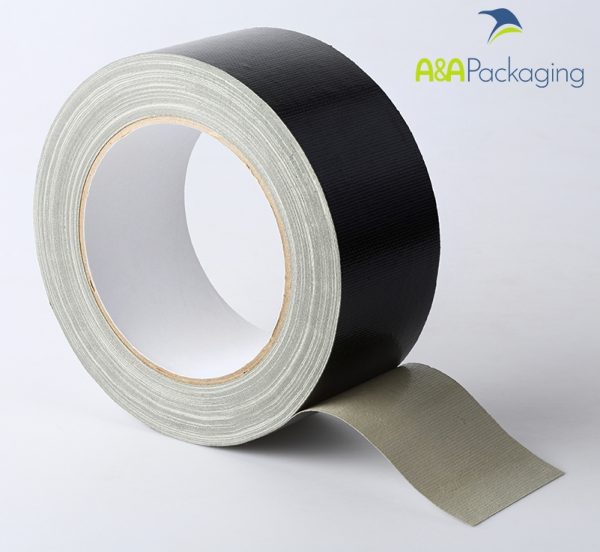 25mm Waterproof Cloth Tape Black