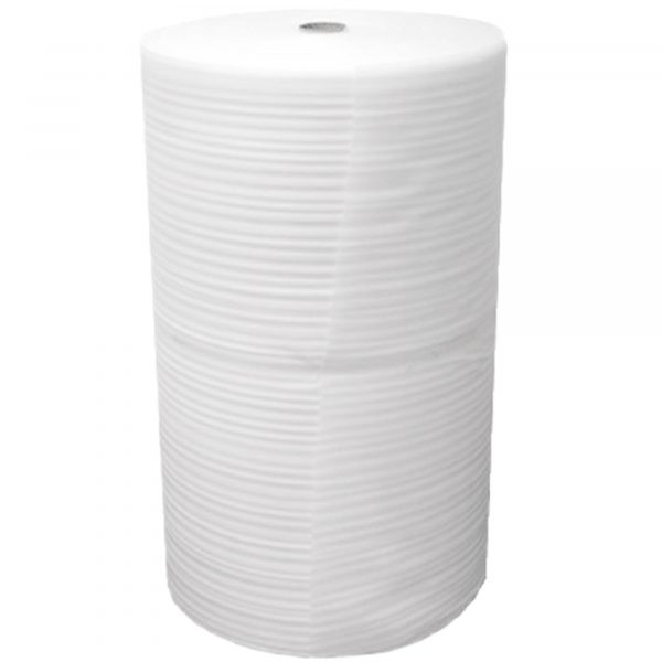 White Foam Roll 750mm x 1mm x 300mtr