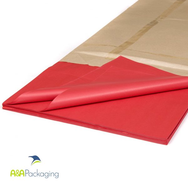 Red Acid Free Cap Tissue Paper