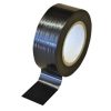 75mm Low Tack Protection Polythene Tape Black/White