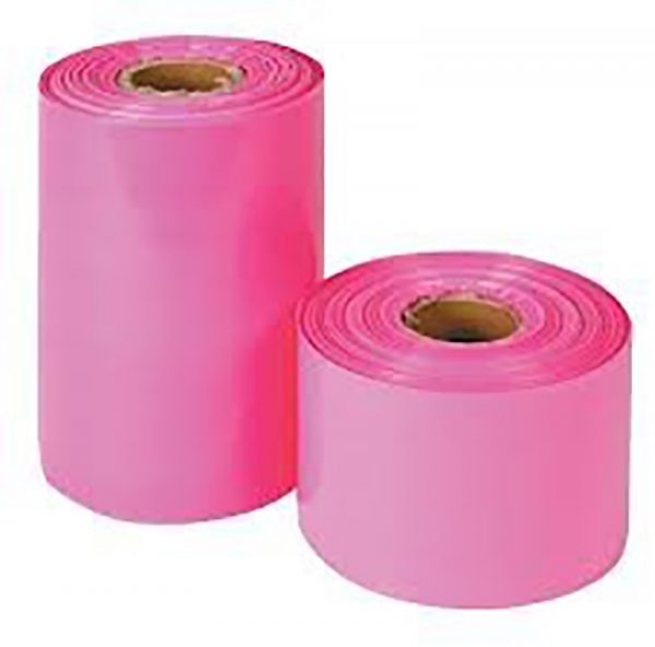 8" Pink Anti Static Layflat Tubing