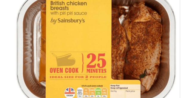 Sainsburys recalls chicken