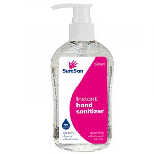 HAND SANITISER PUMP BOTTLE