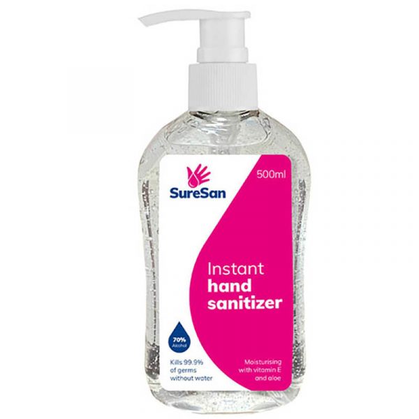 Hand Sanitiser Pump Bottle